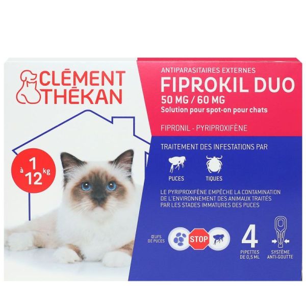 Clem/Thek Fiprokil Duo Chat 4