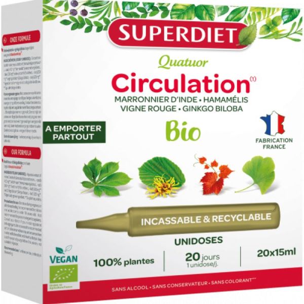 Superdiet Circulation Bio 15Ml*20