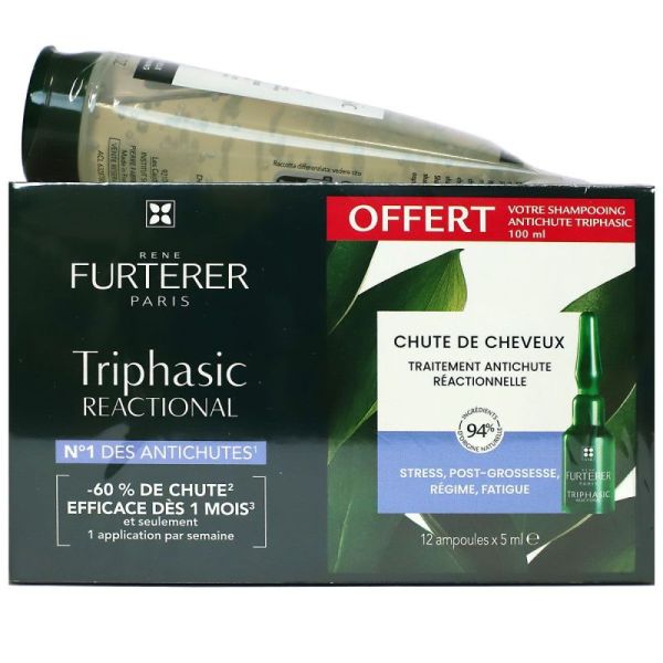 Furterer Triphasic Reaction Lot Chute 12A/5Ml +Sh