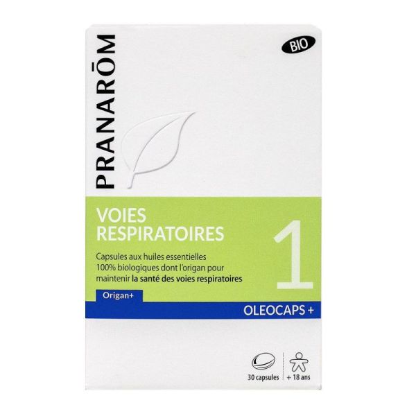 Pranarom Oleocaps 1 Voies Respiratoires B/30