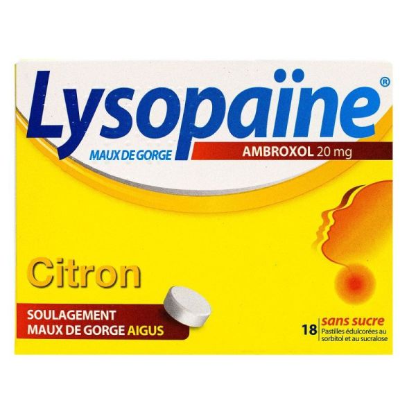 Lysopaine Ambroxol Citr 20Mg S/S Past18