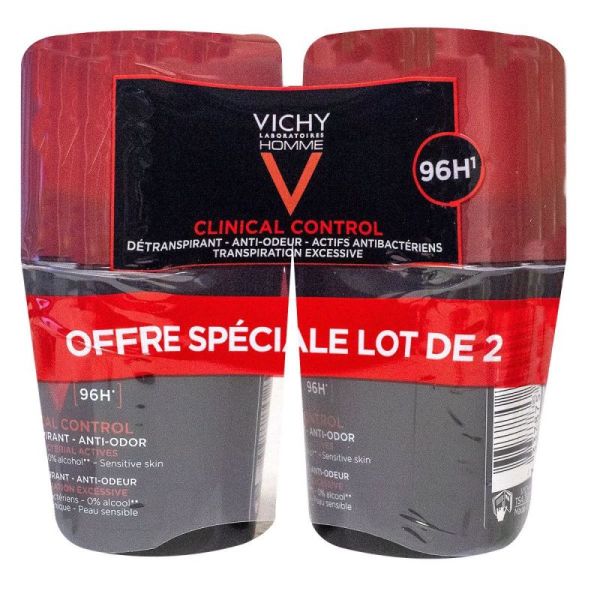 Vichy H Deod A/Od 96H Rollon 50Ml2