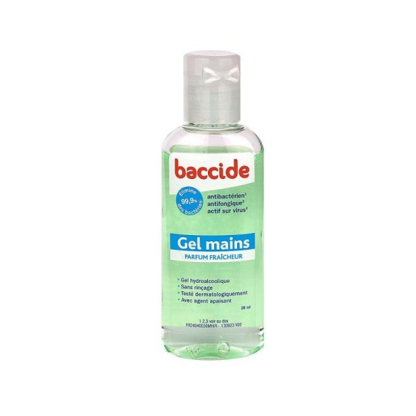 Baccide Gel Mains Désinf Fraicheur Fl/30Ml