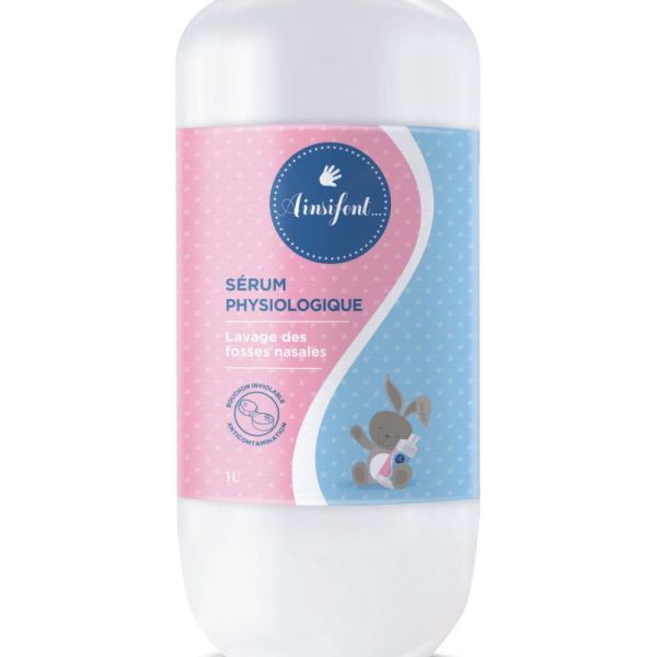 Serum Physiologique Bouteille 1L