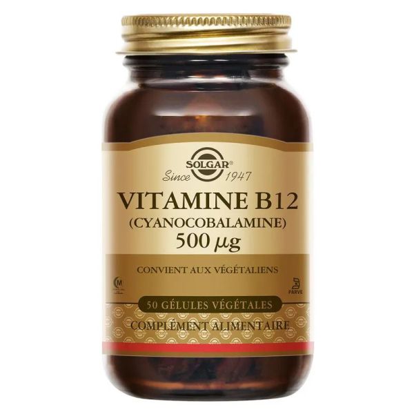 Solgar Cyano Vitamine B12 500 Gél P/50