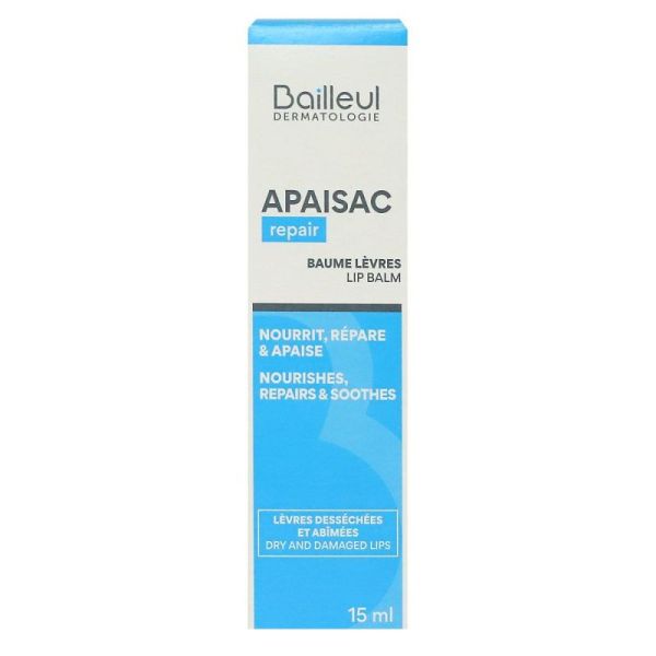 Apaisac Baume Lev Nourris 15Ml